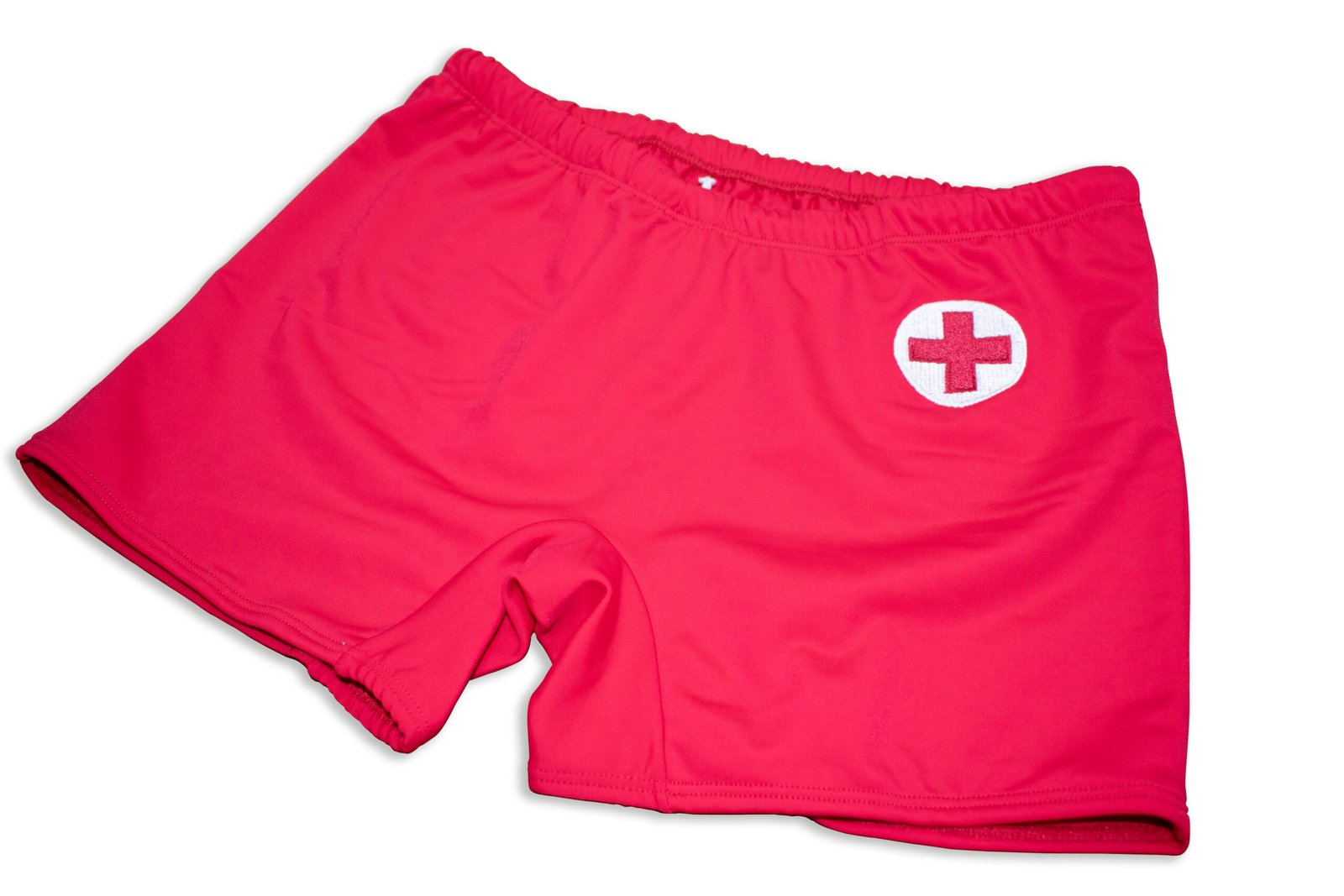 Sunga Boxer Cloroboc vermelha com cruz bordada